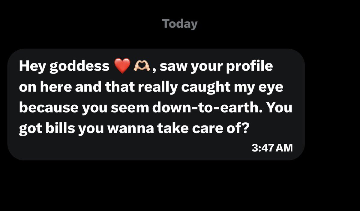 HoneyVixen945's tweet photo. Little tip for you pathetic pigs. This is not how you approach. You don’t deserve to know what bills I have, especially without having sent a tribute first. You want me to take time out of my busy day to talk to someone like you? Prove your worth first https://t.co/Rp5znDOy51