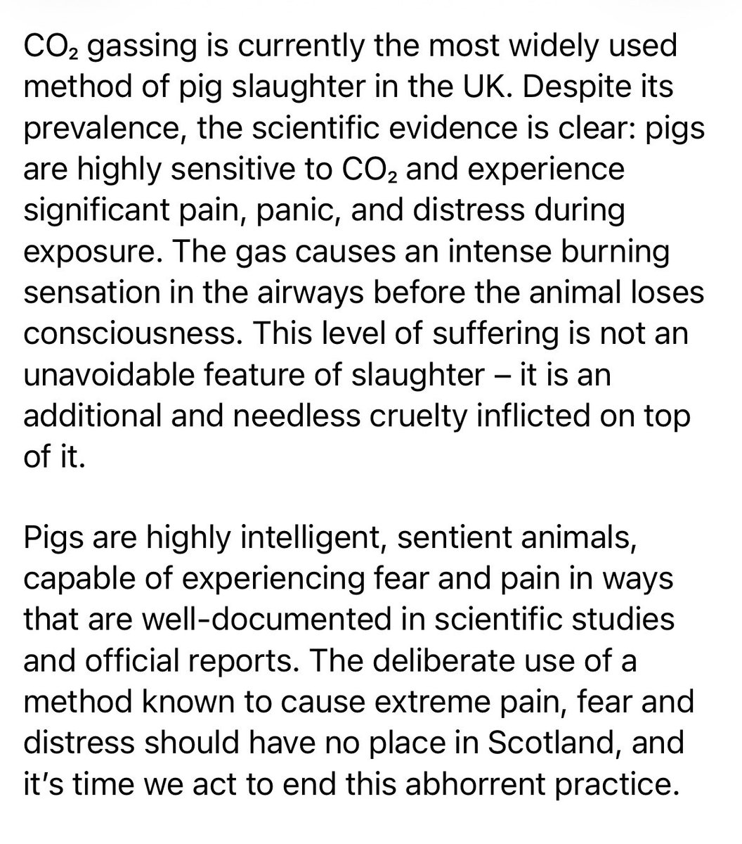 kez3383's tweet photo. my full email where i point out the AWCs recommendation that it is inhumane, as well as the FAWC and the EFSA recommendations that the practice should end. 

however, carson has clearly chosen to trust producers over the government’s own expert animal welfare committee. https://t.co/Rp5aMG4wu3