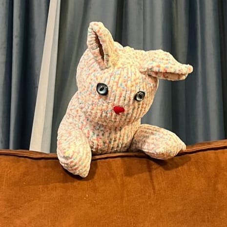 ShassDoesStuff's tweet photo. Another huggable beastie has seen the light of day. Say hi to Sprinkles!
What she is? Huggable is what she is! The rest is in the eye of the beholder.
#LoomKnitting #Yarncrafts #Softies #Amigurumi #Hugs #Hobbiibabysnuggleprint https://t.co/yTyBiOGGpS