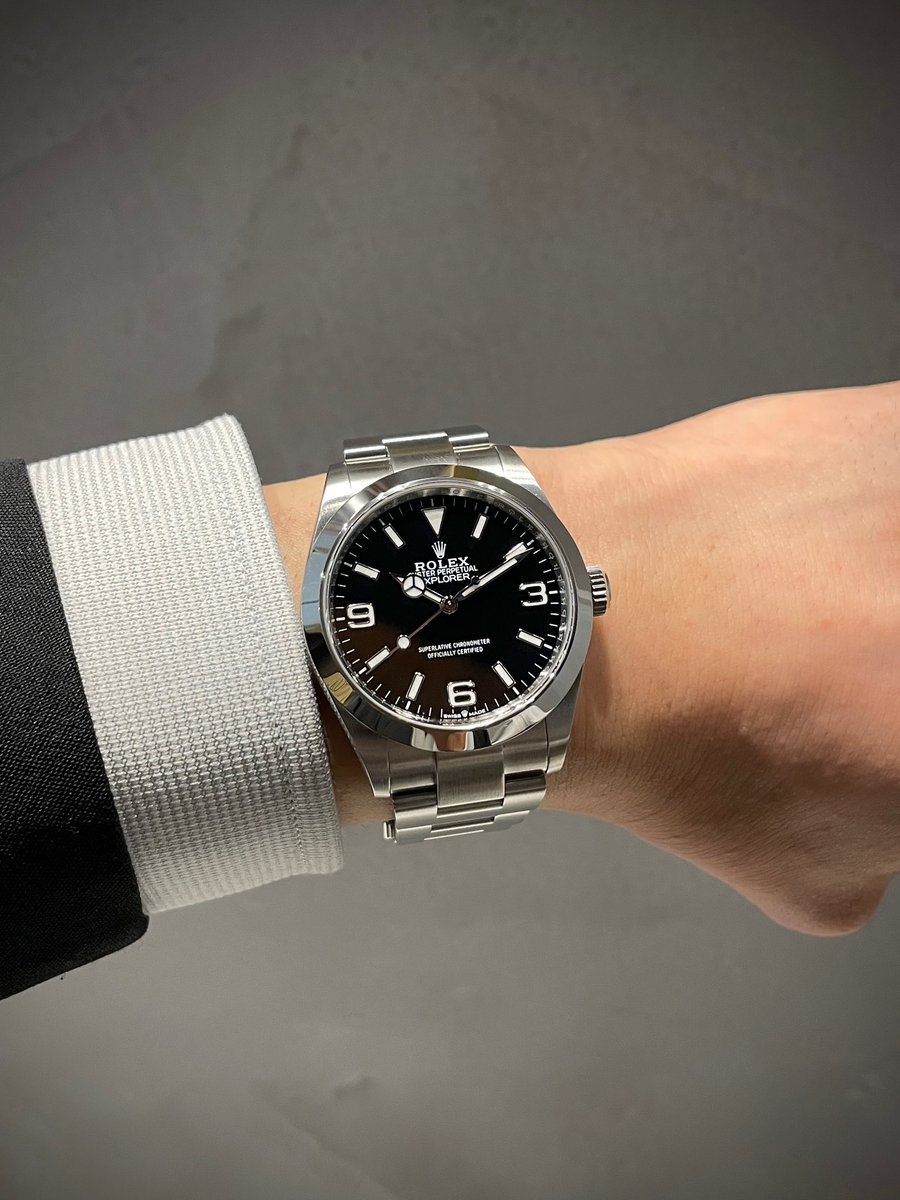 お客出品 EXPLORER40 Ref.224270 USED 2025年製 CODE:272412 40mmケースの