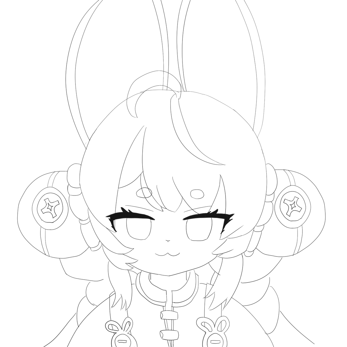 Nitoriv's tweet photo. ザオちゃん描いてる https://t.co/ZZoFv3v2jP
