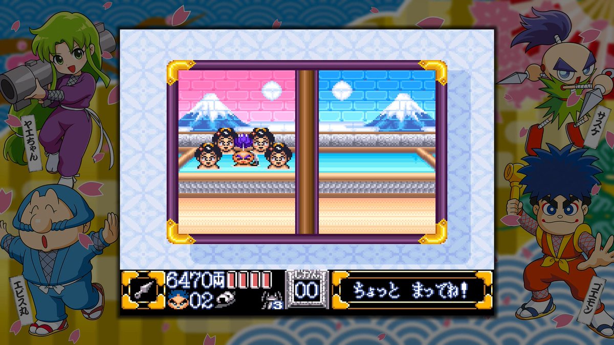 akumatan_uchan's tweet photo. がんばれゴエモン大集合！
トロコン完了🏆
総プレイ６８h⏰

みんなよりメッチャ時間かかったけどやり遂げたぞ🥹✨
まぁ、からくりパークに居座り過ぎたか🤭
FCのゴエモン1とSFCのゴエモン2がお気に入りだな😆
3のサスケは可愛くて1番好き🥷

#がんばれゴエモン大集合 
#PS5 
#トロコン https://t.co/ifVTojwmQw