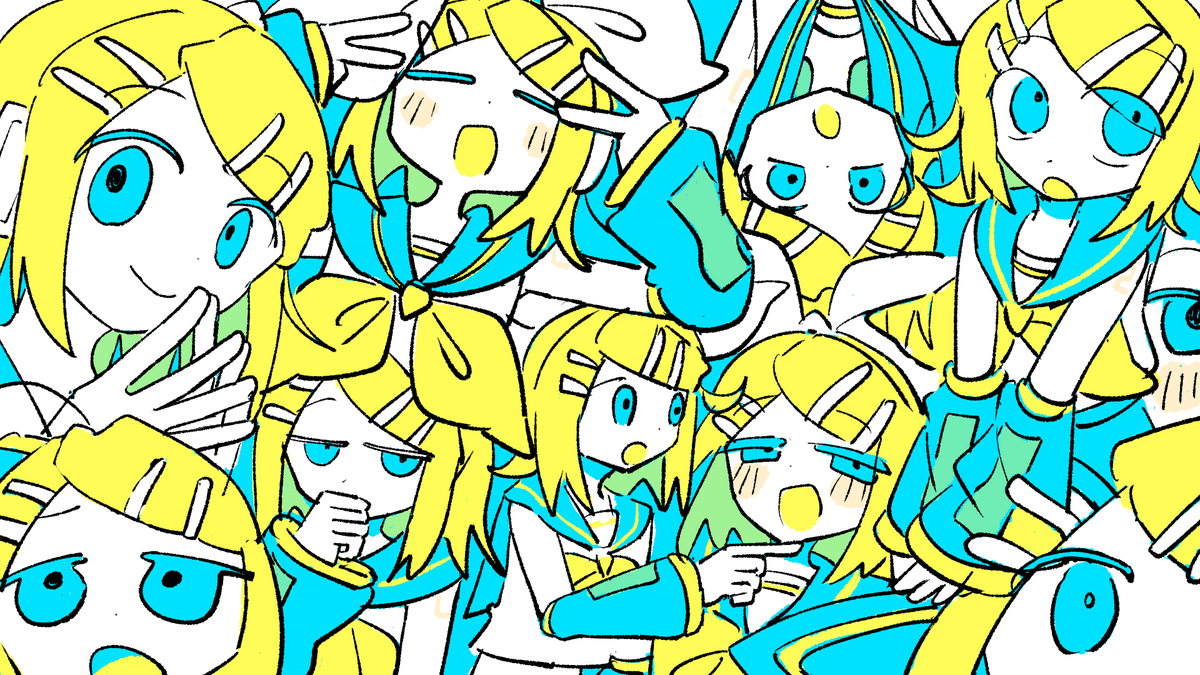 KANMI_MIKAN_02's tweet photo. #VocaRelayArt #VocaRelay2026
いっぱい鏡音リン https://t.co/AE7mqYlHIg