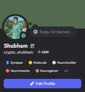 CryptoShubham's tweet photo. New milestone unlocked in GenLayer  Synapse! 

Happy to share that I've earned the Synapse role in the GenLayer community! 

Every role represents more than just a badge it reflects consistency, participation, and the time spent learning alongside an amazing community. Since I started exploring @GenLayer , I've been diving deeper into the ecosystem through the Portal, GenLayer Studio, community events, quizzes, POAPs and creating content to better understand what the project is building.

Receiving the Synapse role motivates me to keep contributing and stay active. There is still so much to learn about Intelligent Contracts, AI-powered consensus, and the future GenLayer is working toward, and I'm excited to continue that journey.

A big thank you to the GenLayer team and everyone in the community for making it such a welcoming place to learn, build, and grow together.

This is another milestone, but definitely not the destination. More learning, more contributions and more community involvement are ahead.

Onward to the next role!