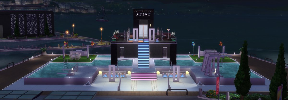 zzzAPRzzzz's tweet photo. #シムズ4 #ShowUsYourBuilds #NoCC
“Swim, BBQ and Dance”
真面目に泳いでBBQして、夜は踊る
カスタム施設です
疲れそう
公式のプールがつまらないのでアクティビティを追加しました
EA ID: zzzAPRzzzz https://t.co/JeC7wrbg1f