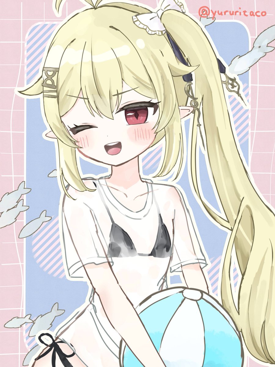 yururitaco's tweet photo. 夏💛 #ろろぐ https://t.co/deKrbtbSjp