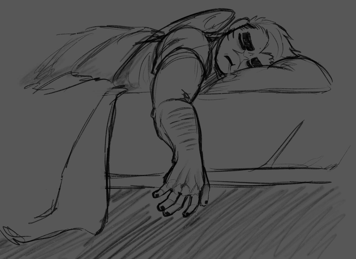 AlduinsvoiceO's tweet photo. People were saying to redraw zegect on this.

Here’s my half asleep attempt at such… https://t.co/8jlgtmy569
