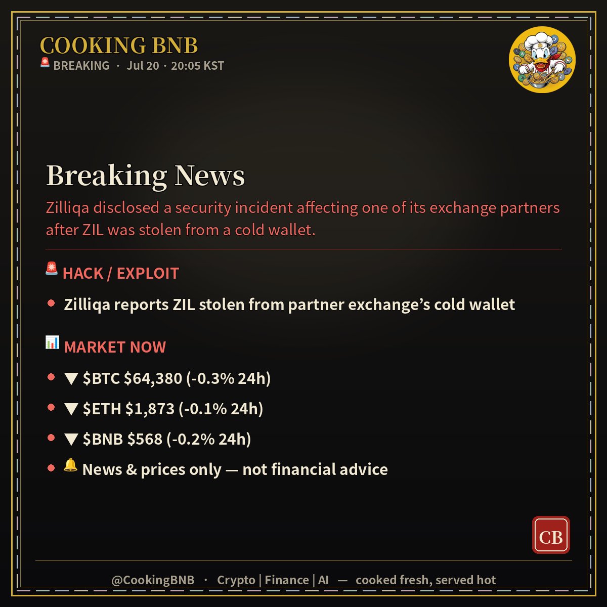 Cooking🔸BNB tweet media
