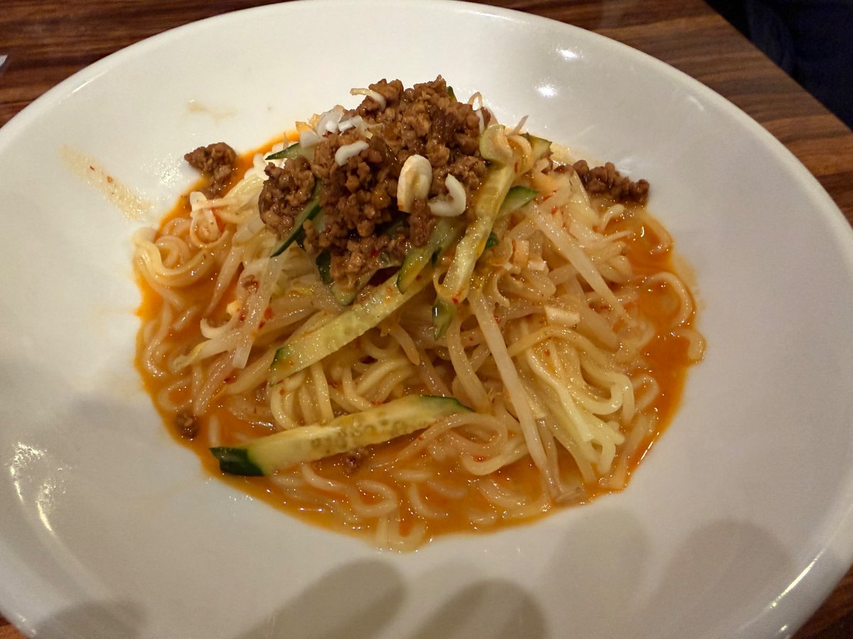 hatchan0331's tweet photo. 冷やし担々麺ばっか食べてる https://t.co/Hp2APtxoSg