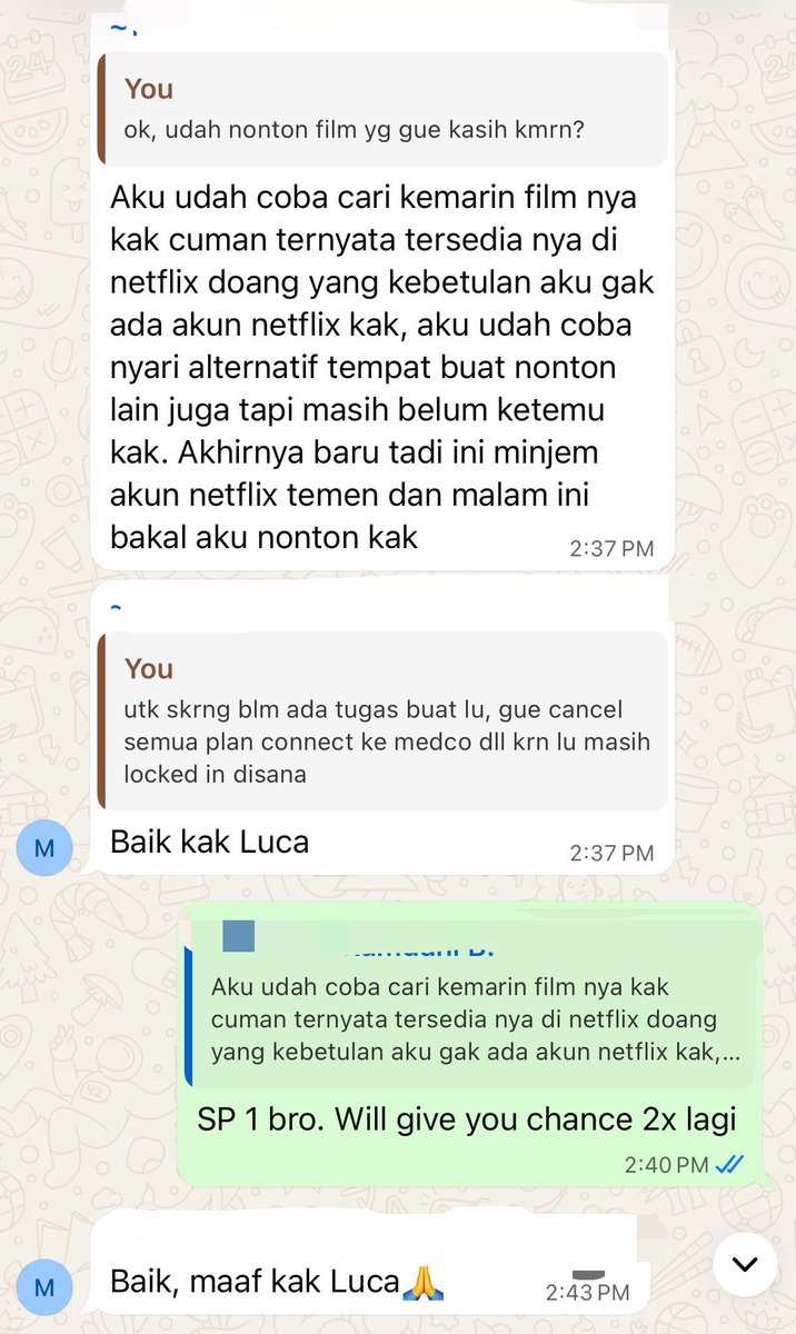 lucaxyzz's tweet photo. Gapake babibu cuk gue SP. 

Tapi baru tau juga LK21 udah musnah dan filmnya gaada bajakan 😂 https://t.co/W1WPbOxnK4