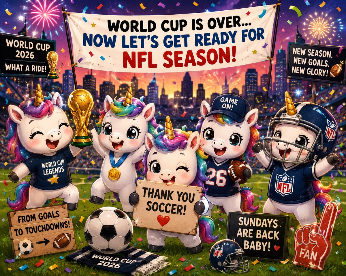 usblockchaincap's tweet photo. π¦β½ World Cup βοΈ
Now itβs time for NFL season! π The baby unicorns are ready.
$UFD #UFD https://t.co/cAW5X0hMrb