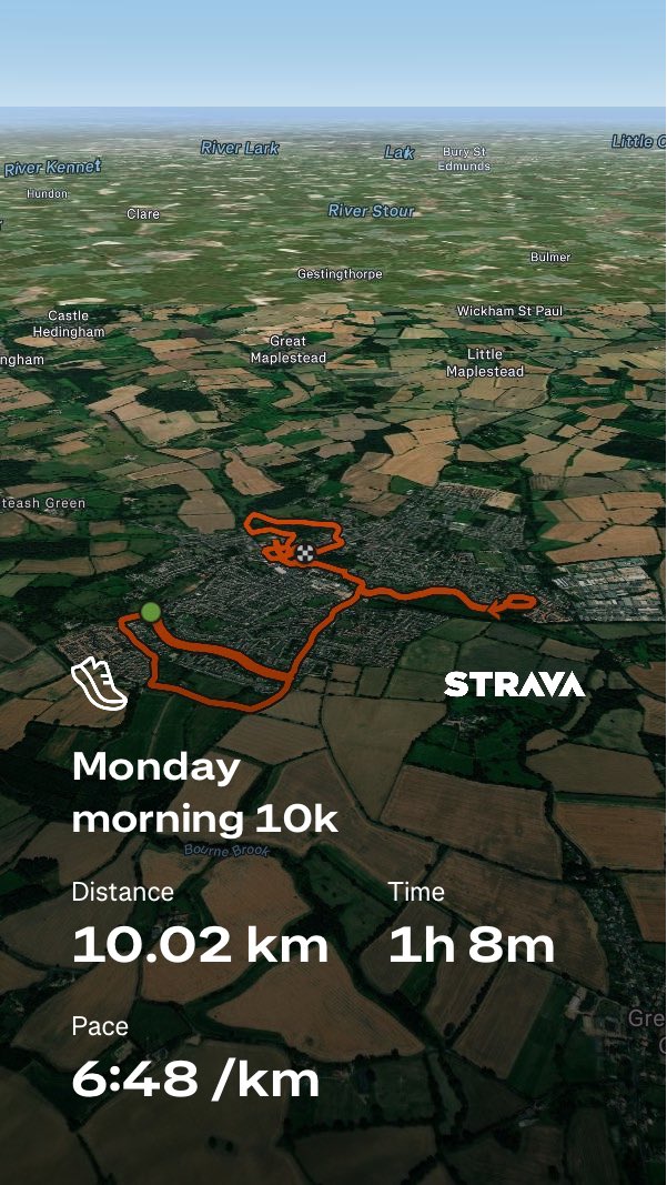 Kevlaa79's tweet photo. Nice cheeky Monday morning 10k 🏃🏼‍➡️🏃🏼‍➡️🏃🏼‍➡️ https://t.co/1waFv6vvY0