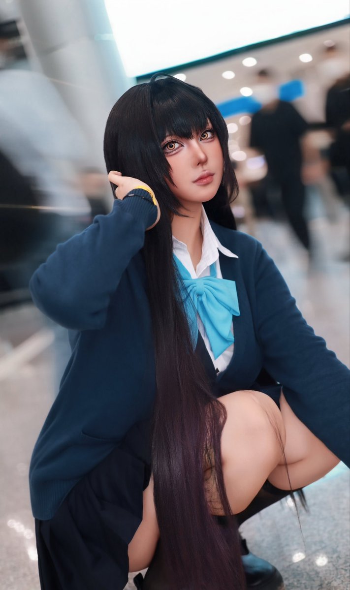 lenacos1's tweet photo. #BlueArchive #cosplayㅤㅤㅤㅤ https://t.co/Wb2h7wnMnr