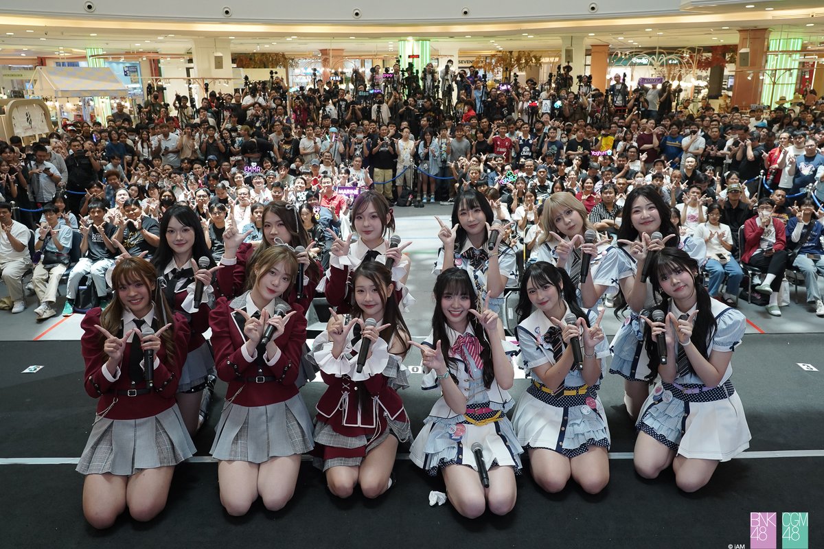 bnk48official's tweet photo. [🦄🎀] #PonytailtoShushuTH_Roadshow #PonytailtoShushuTH_Busking
[💔🔍] #CGM48_LetMeKnow_Roadshow

ขอขอบคุณทุกคนที่มาร่วมสนุกกับพวกเราในงาน BNK48 6th Album “Ponytail to Shushu” × CGM48 11th Single “Koi Tsunjatta – Let me know!” Roadshow และ BNK48 6th Album “Ponytail to Shushu” Busking & Random Play Dance Party @ The Promenade เมื่อวันที่ 18-19 กรกฎาคม 2026 ที่ผ่านมาค่ะ

แล้วไว้เจอกันใหม่นะคะ–!

#ThePromenade
#PonytailtoShushuTH #CGM48_LetMeKnow #KoiTsunjattaTH
#ポニーテールとシュシュ #恋詰んじゃった
#BNK486thALBUM #CGM4811thSINGLE
#BNK48 #CGM48