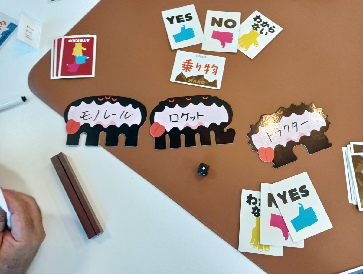 ElfMaidBunny666's tweet photo. 今日はマスミンさん主催のボドゲ会に参加🎲
「オトツナゲーター」「ハードメンタリティ」「ミタイナ」「アテッコ」等を遊びました(⁠≧⁠▽⁠≦⁠)ノ🎲
とても楽しかったです😆🎶
ありがとうございました☺️
次回も参加します｡ https://t.co/Q1GmXdP2WA