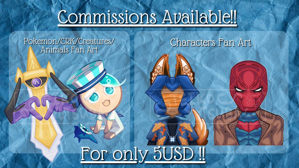 YotsubaTeiko's tweet photo. hewoo id just wanna share a lil something ლ(╹◡╹ლ)  

I have commissions open !! feel free to fill out this form below if you'd like to commission me ^^ https://t.co/CDz5WbrZ7w... 

you can see my other works here: https://t.co/xUSAcJfqwr 

♡/⟳ appreciated tyy 🩵 https://t.co/K1n7ZwRhau