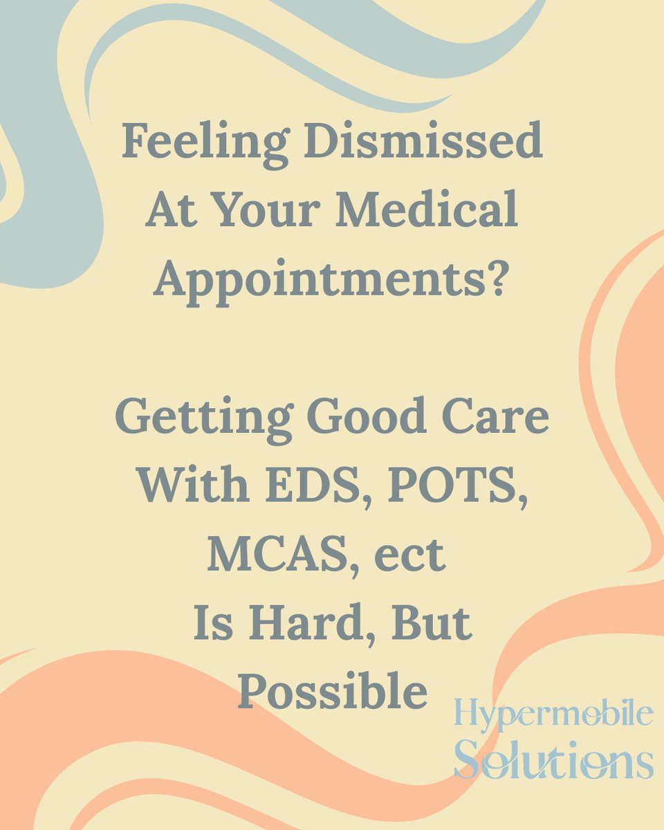 HypermobileSol's tweet photo. Many women with EDS leave appointments feeling unheard.

A common reason? Trying to cover too much at once.

Before your visit:
• Define one goal
• Bring 3–4 key points
• Ask about next steps if time allows
Focused conversations often lead to better outcomes.
#EDS #hEDS #POTS https://t.co/P1ZU176AGd