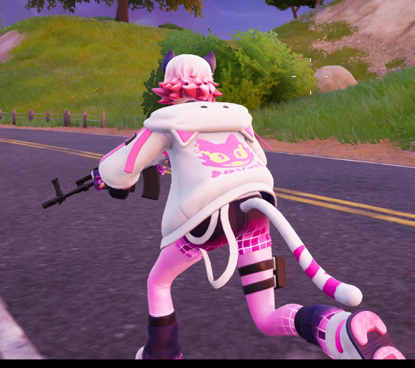 Hank_XII's tweet photo. Day 22 of asking @Fortnite to fix Catrin Glitch`s belt. https://t.co/Fl0AJpH2MF