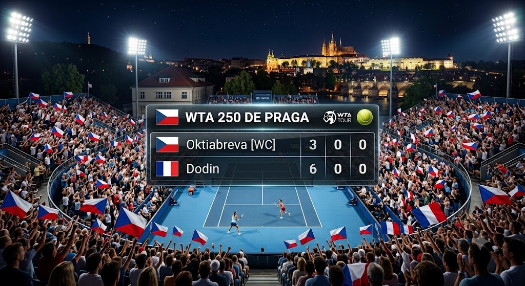 JuanPTeixeiraCM's tweet photo. WTA 250 de Praga 🎾🇨🇿 | Ronda 1️⃣

Primer sets en el Livesport Arena

Oktiabreva [WC] 🇨🇿 3️⃣
Dodin 🇫🇷 6️⃣

#WTA #WTA250 #LivesportPragueOpen2026 #Praga #Chequia #Oktiabreva #Dodin #RepublicaCheca #Francia https://t.co/TPQQuOIsAn