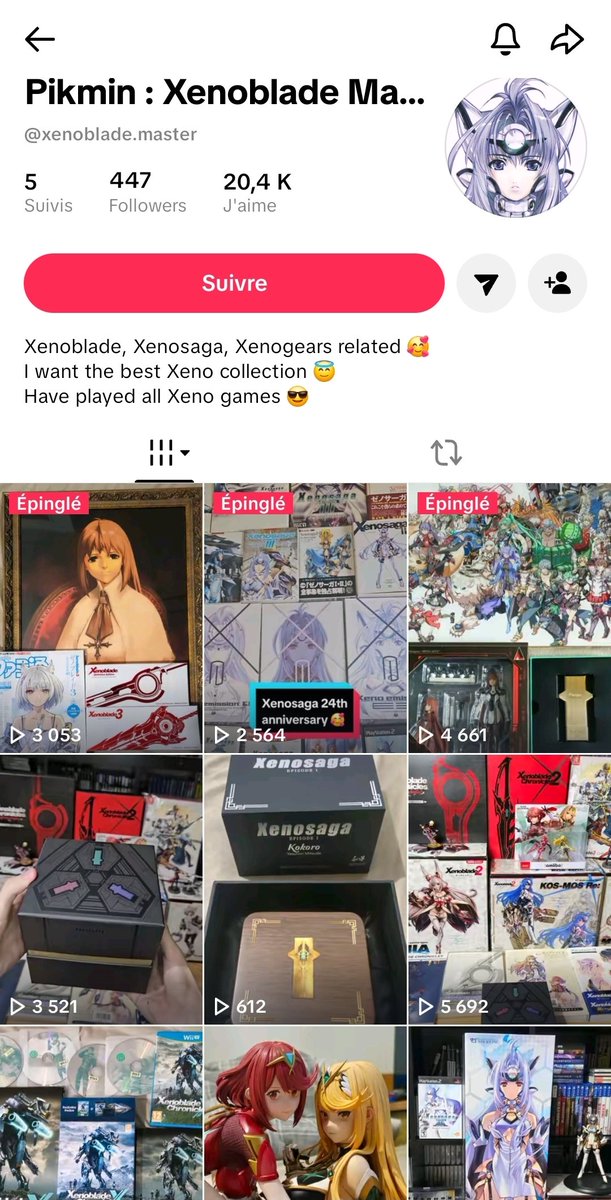 Pikmin_or's tweet photo. Si vous aimez voir le contenu de la collection Xeno ça se passe ici en vidéo 👇

Collection Xenogears, Xenosaga et Xenoblade.

Il y a de belles choses à voir déjà disponible et à venir 👀

(En pause d'ici le déménagement et la sortie de Xenoblade Genesis.) https://t.co/orUTvUwbab