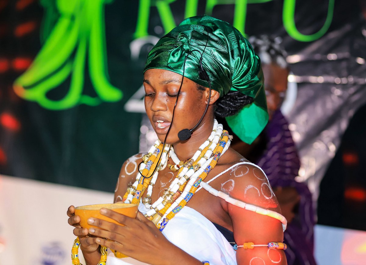 RepuKNUST's tweet photo. Capturing the essence of the Ga-Adangme Dipo rite was an incredible journey into the sacred transitions of womanhood. It is a rite of passage designed to teach young girls character, elegance, responsibility, and the sacred values of the Ga-Adangme.

#Prosperity4MissRepu2026 https://t.co/cVVAPFleCJ