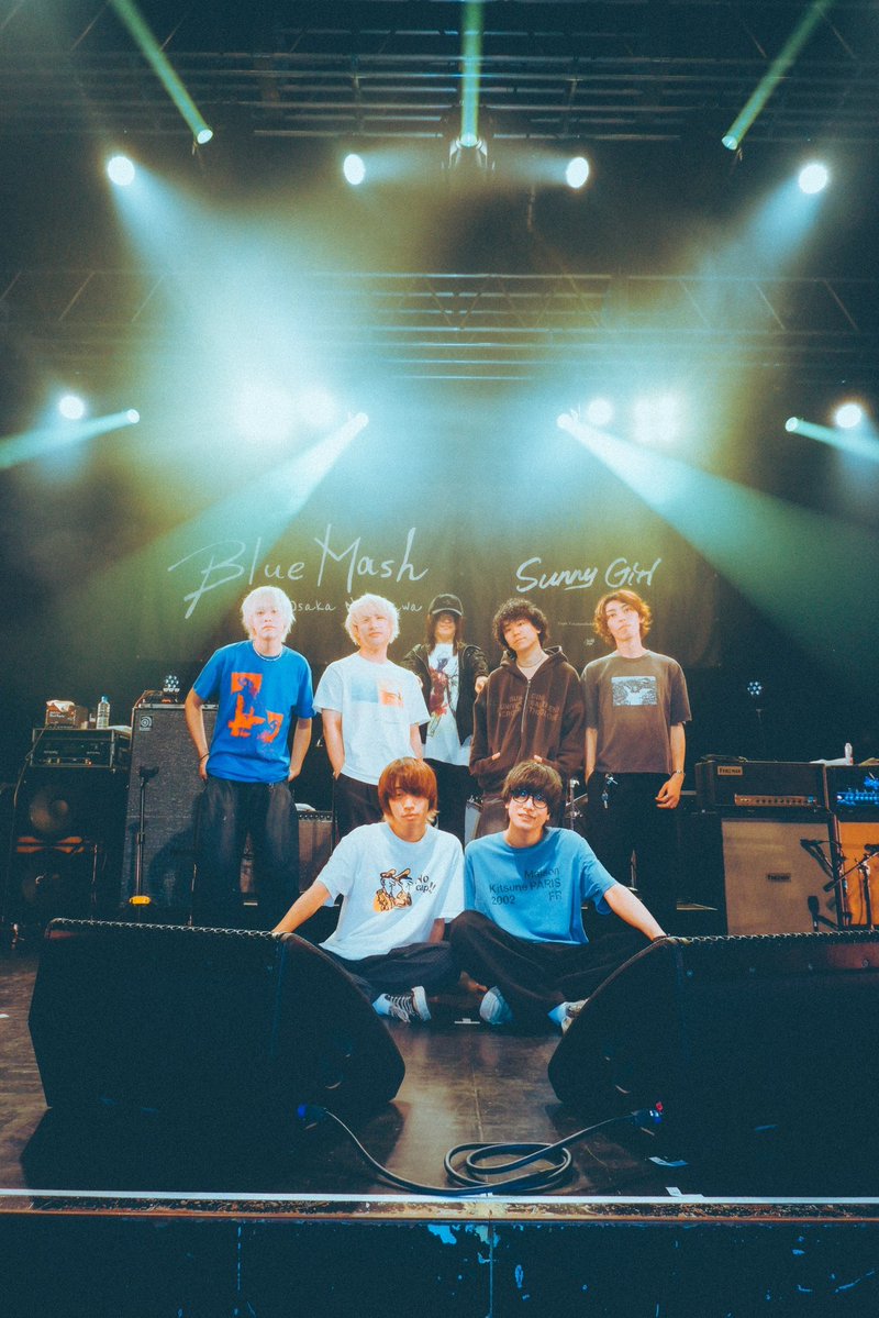 Blue_Mash_band's tweet photo. 【お知らせ】

明日は心斎橋BIGCATにて
Blue Mash × Sunny Girl 共闘企画
「 冷笑から熱狂へ 」

先行物販16:00〜17:30(チケットなくても可)

チケットは売り切れ、当日券はなしで！ https://t.co/SQN5jdwwVF