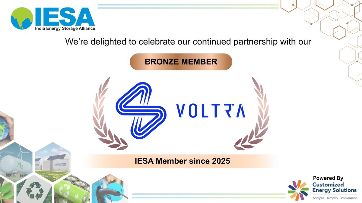 India Energy Storage Alliance (IESA) tweet media