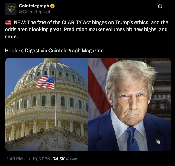 digitalassetbuy's tweet photo. Reminder:  The same Senators pretending to care about ethics as a way to stop the Clarity Act didn't give two shits about Nancy Pelosi's ethics for decades. https://t.co/n8jStWjPSk