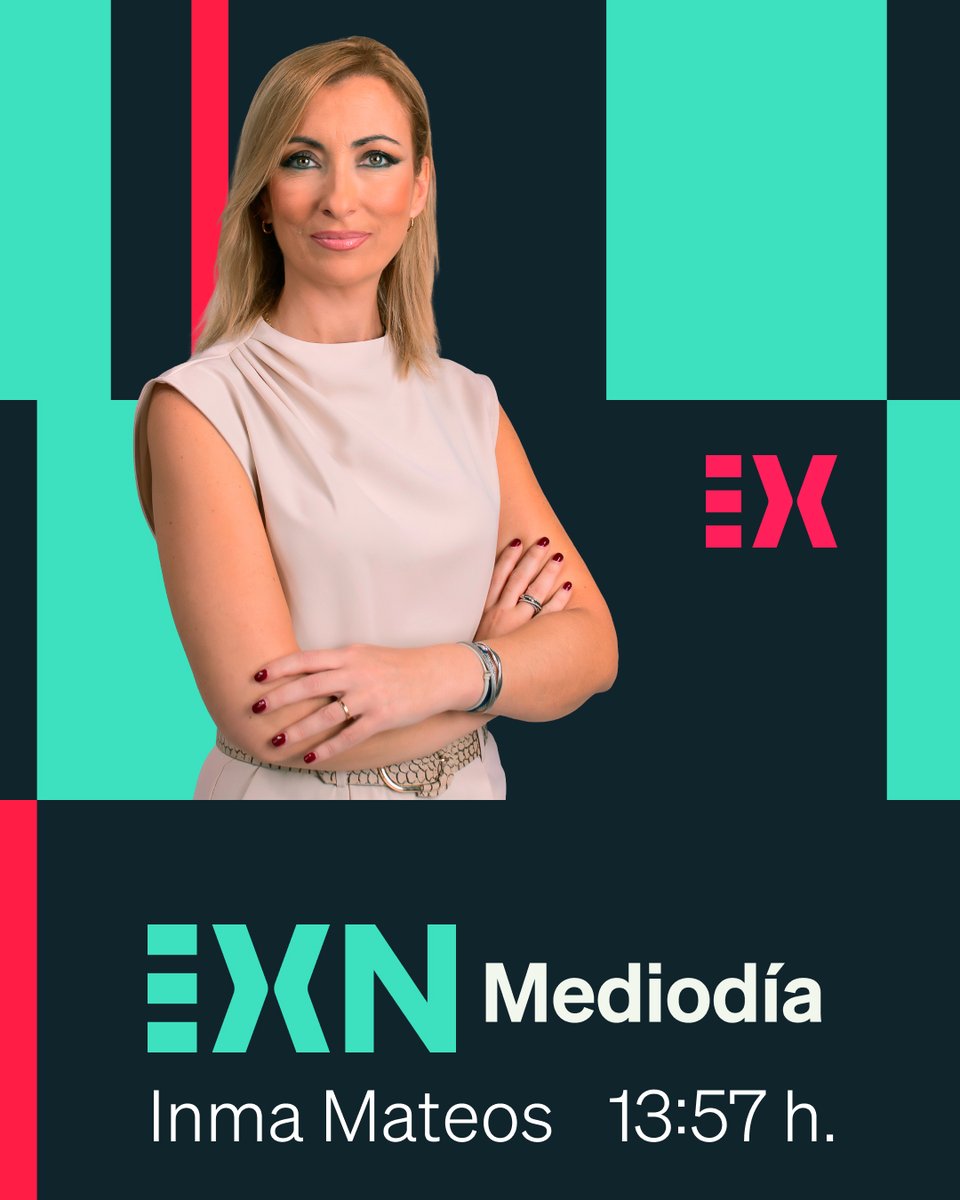noticiasCEX's tweet photo. Titulares #EXN1  📺 
 
➡️ España, ¡ Campeona del Mundo ! 
➡️  Pedro Porro, Medalla de Extremadura
➡️  Extremadura sumará 30 Auxiliares Técnicos Educativos  
➡️  Llega al Teatro Romano "Bacanal" #Mérida
 
🔴https://t.co/JVQa39VWN5 https://t.co/E4lxh0lzVo