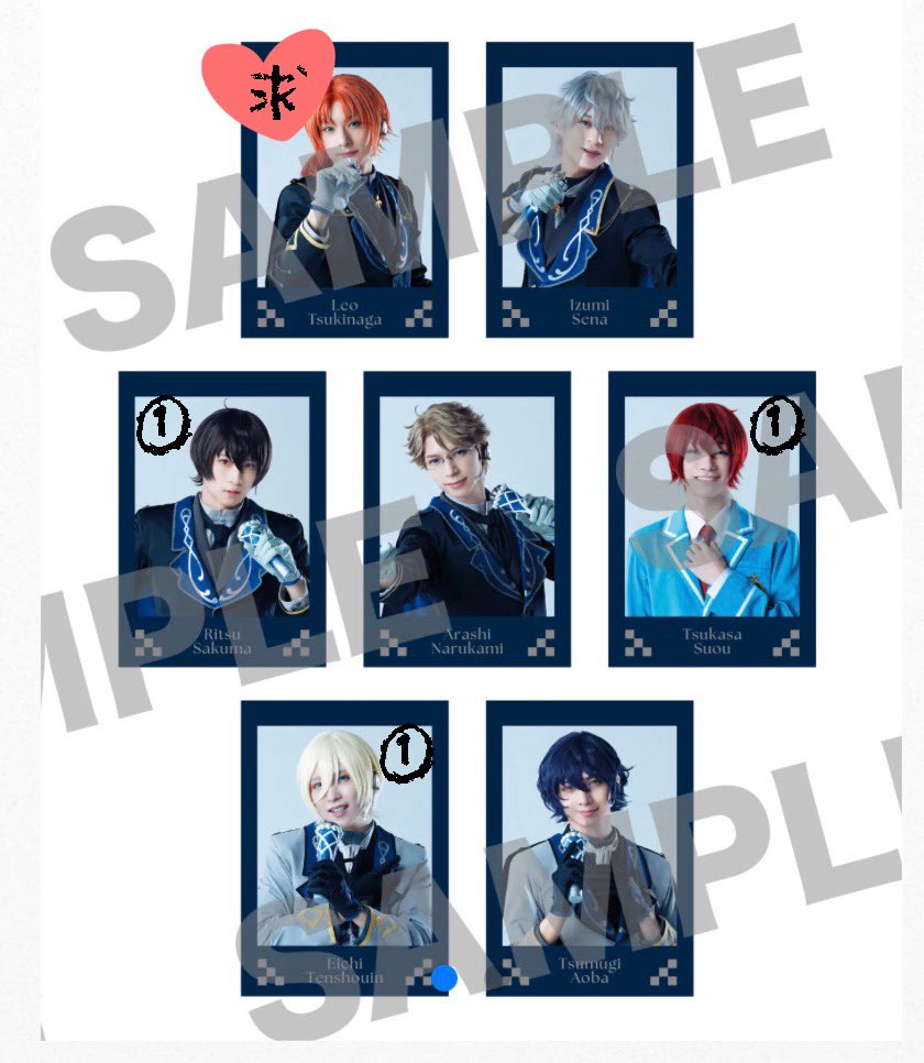 ringosan_t's tweet photo. 【交換】あんステ Knights 返礼祭 レクイエム チェクメイト ランダムチェキ

譲▷レオ、泉、凛月、司、真、つむぎ、英智

求▷過去分(DC)画像のもの

郵送or8月北九州•神戸手渡し
検索からでもお気軽にどうぞ https://t.co/lYhXD7R8RA