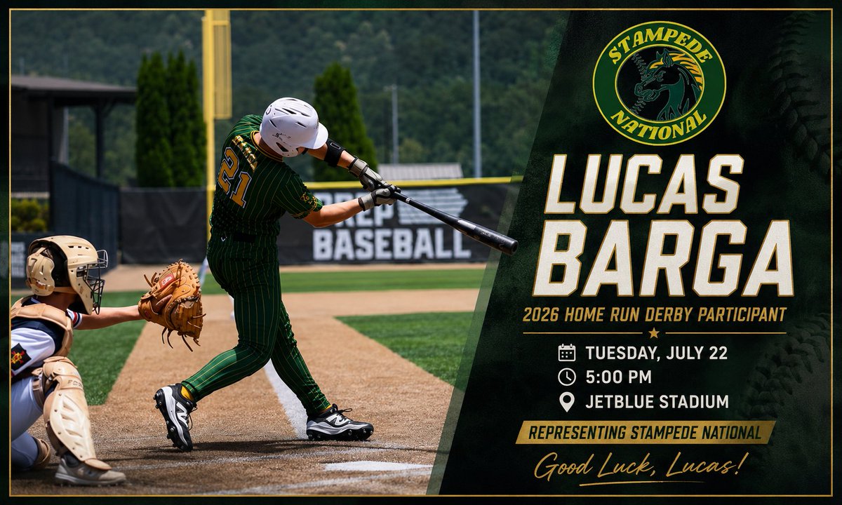 Stampedebsbll's tweet photo. Congrats Lucas! https://t.co/obDnOo3ry8