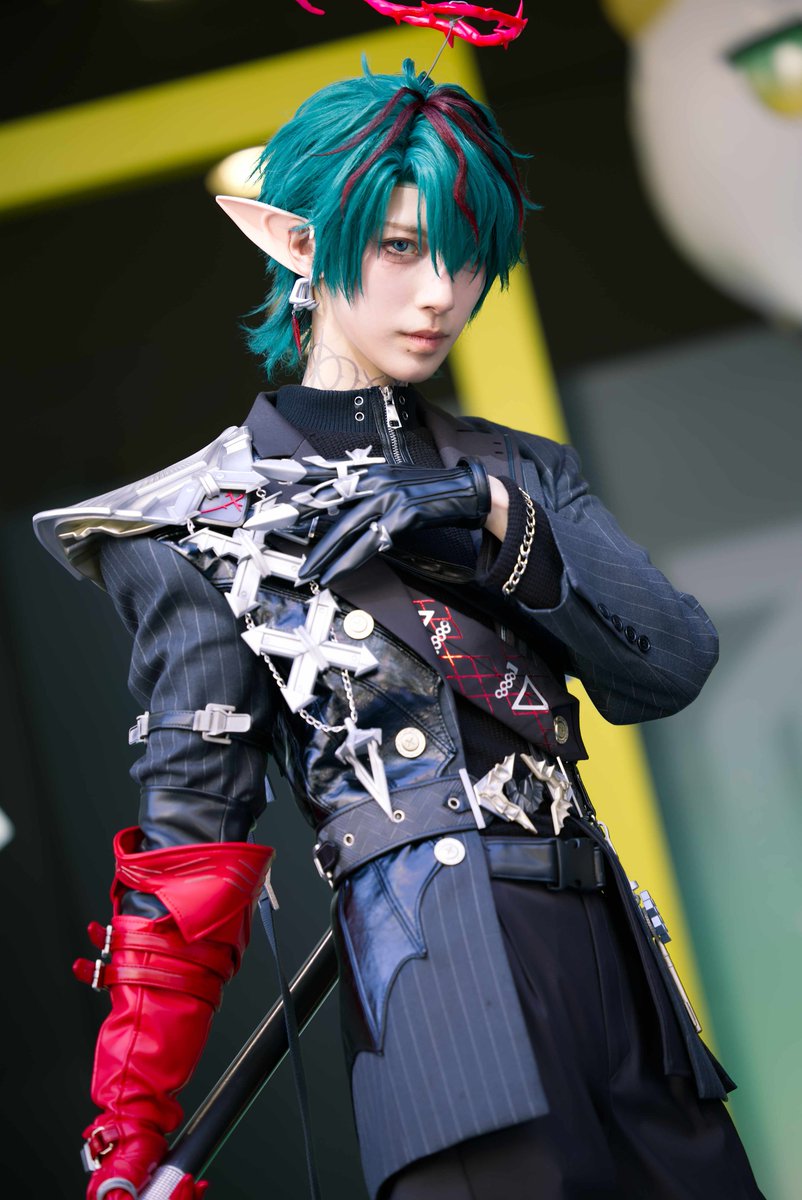 T0_R0_Bi's tweet photo. 2026.7.20 
アークナイツ:エンドフィールド 
絆の祝典 POP UP EVENT INベルサール秋葉原
カミーユ／あーちょさん（@A_d185a）
カッコよすぎました...!
撮影ありがとうございました🙇‍♂️
#エンドフィールドハーフアニバ
#エンドフィールド https://t.co/RACsTM1bUo