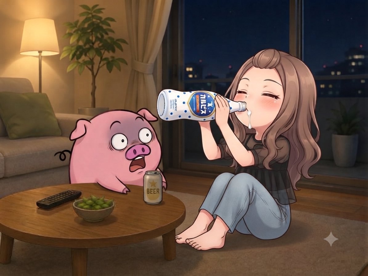 suisuirabbit's tweet photo. こくさんぶたさん〜♡お疲れ様です♡
お店で飲みきれなかった原液ボトル持ってきたので一緒に飲みましょー🍻 https://t.co/Q9NcDzwplQ