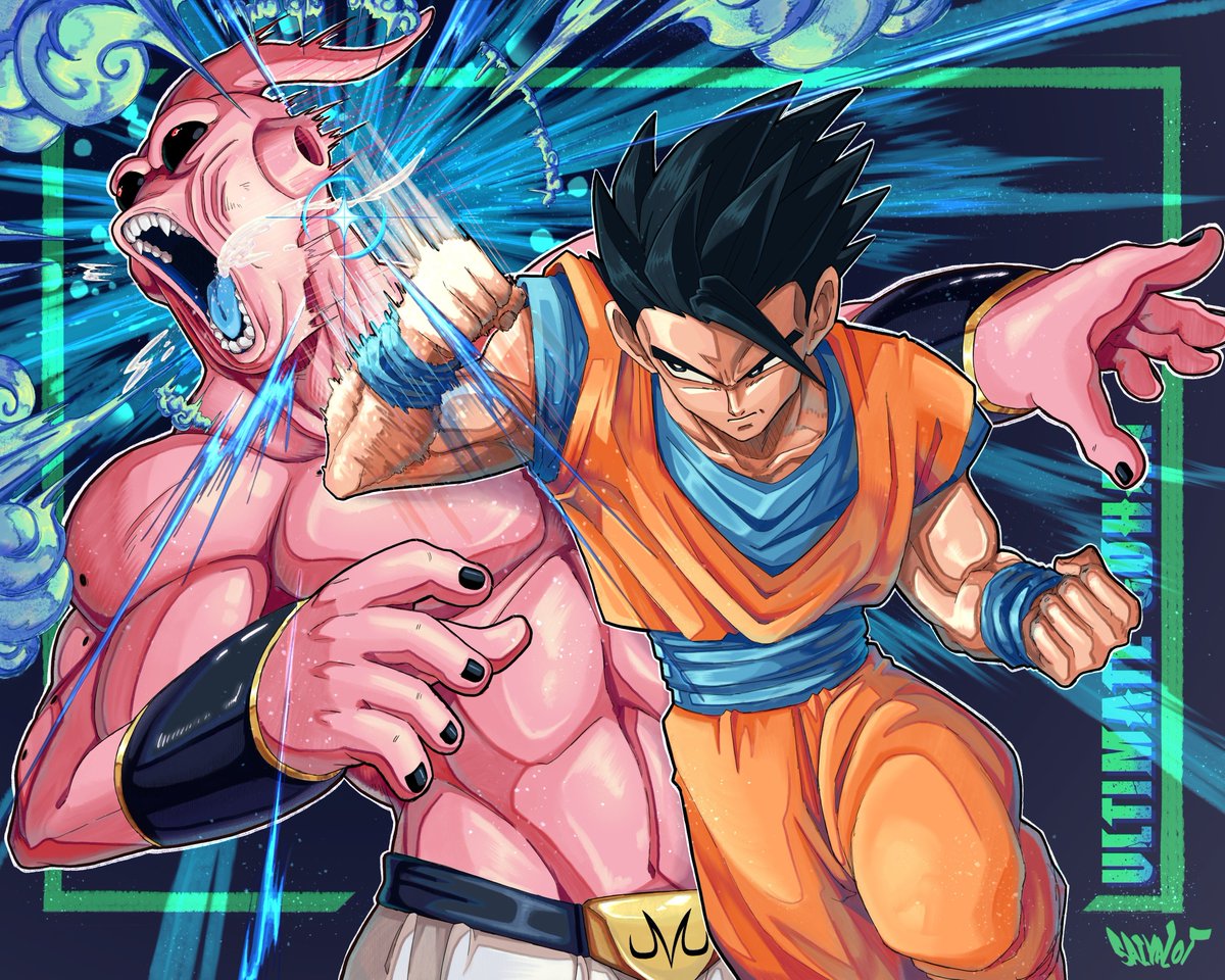 SAIYALOT's tweet photo. -ULTIMATE KNUCKLE-
#DBZ #Gohan #Buu https://t.co/ym5UWXnwMD