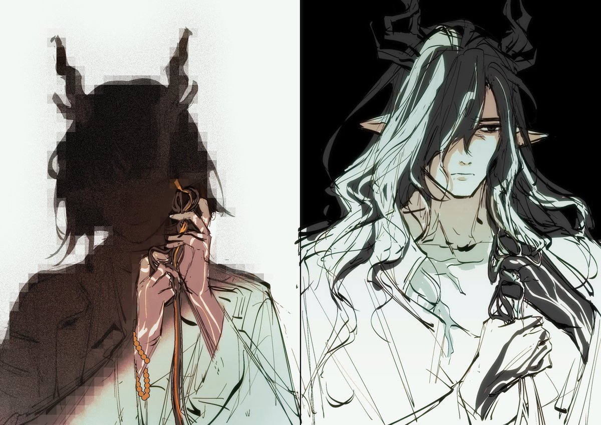 _najneo's tweet photo. "jie", for fly upwards; "wang", for gaze, or hope. #arknights #明日方舟 https://t.co/8heshR0BYB