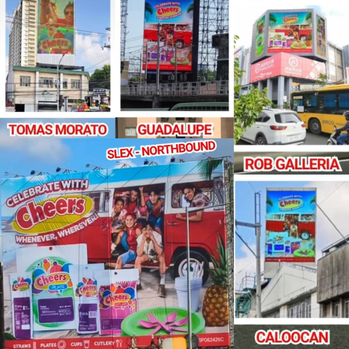 IIXIVMMXXI_'s tweet photo. a total of five billboards for alamat x cheers have already been placed in different locations, and more will soon be installed in provincial areas. cheers is not only promoting their products but also highlighting and supporting alamat.

maraming salamat, cheers!🥺🤎 https://t.co/z4eeLF2zlg