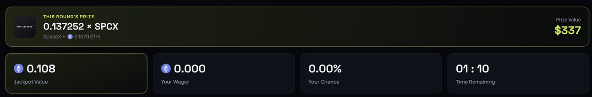 HoodPotX's tweet photo. Someone just entered the pot with .1 ETH! https://t.co/QENGXcgkaZ