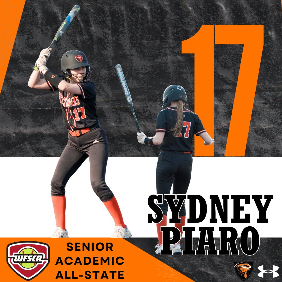 GHSSoftball00's tweet photo. Congratulations to Senior Outfielder Sydney Piaro and Senior Utility Khiah King on earning WFSCA Senior Academic All-State!

Seniors with a cumulative GPA of 3.5 or higher receive this honor! https://t.co/6noD0ImfsS