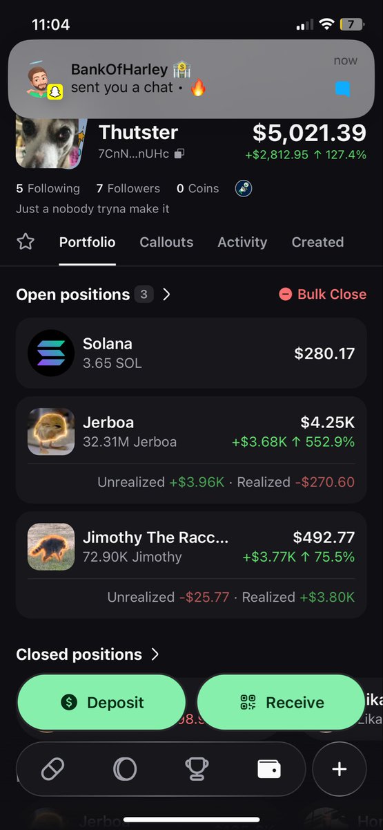 CairoP2001's tweet photo. @NigFartTortoise Spread the word please guys I beg you, I don’t want anyone else getting everything drained! Took every fucking $ I had, I was top holder in this ffs and I got drained by the moderators of that fucking group https://t.co/d594K3vFgJ