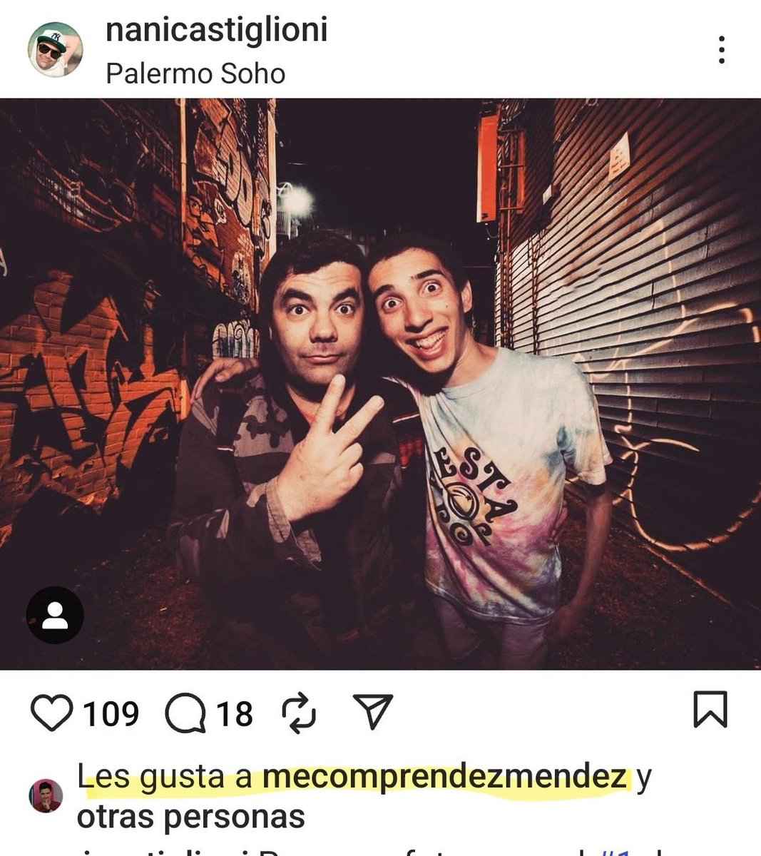 todoporlapija's tweet photo. @mdzol SU BUEN AMIGO NANI CASTIGLIONI https://t.co/iFKJFfnDTn