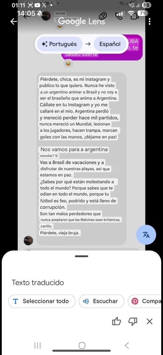 Solarf_'s tweet photo. @raven__darkness Por favor denuncia a esta que encima se puso a compararlo con las malvinas 🙏 se llama Gabriela Queirozo https://t.co/a6VmrT0Vrz https://t.co/S4oE6gXYRF