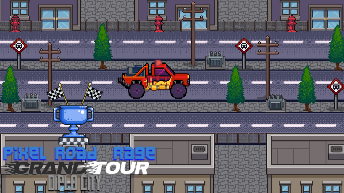 CrimsonTech2's tweet photo. 🏁Pixel Road Rage 0.9.3🏆 Out Now. Complete The Event to unlock the Grand Trophy. Download Now👇: https://t.co/FiwBc53pmh
#Indiegame #indiegamedev #gamedev #gdevelop https://t.co/PcLqeebJRL