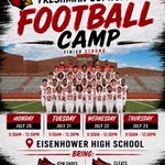 Photo by Eisenhower Cardinal Football (@DdeFootball)