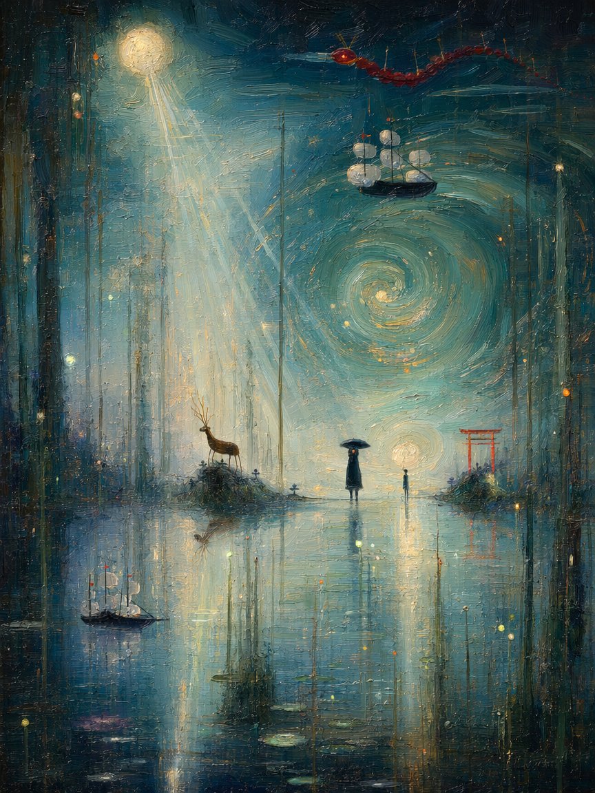 ArtRalgo's tweet photo. The Space Between Worlds https://t.co/eh29IthZUb