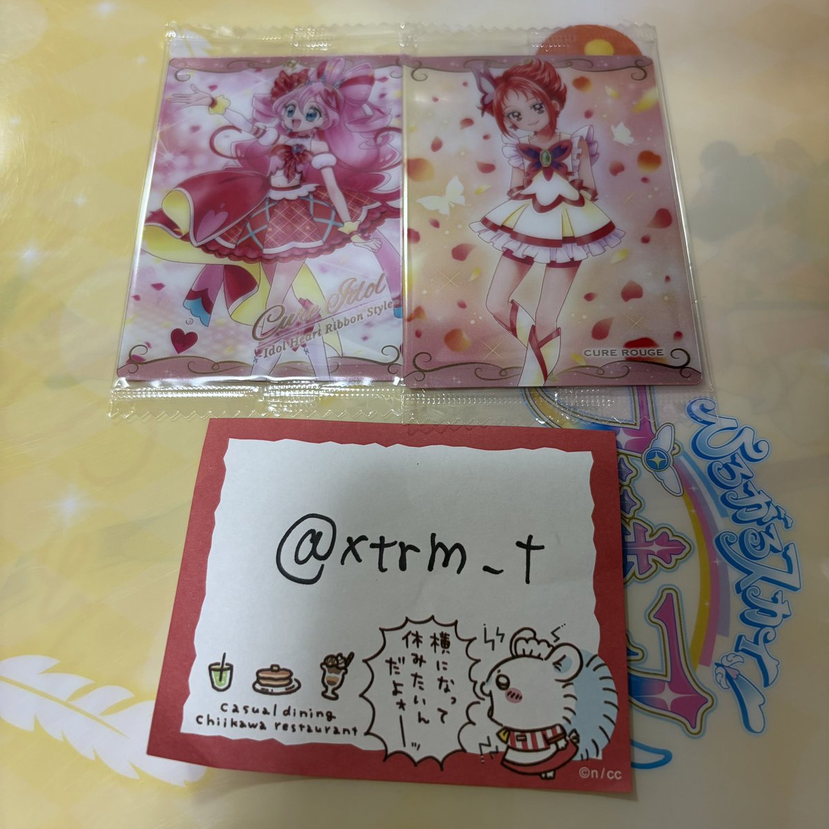 xtrm_t's tweet photo. @Suzu_101_10 はじめまして。こんばんは。検索から失礼致します。こちら提供可能ですがアンサーSR2点.エクレール2点と交換可能でしょうか？ご検討お願いいたします。 https://t.co/EMQfwq6dWY