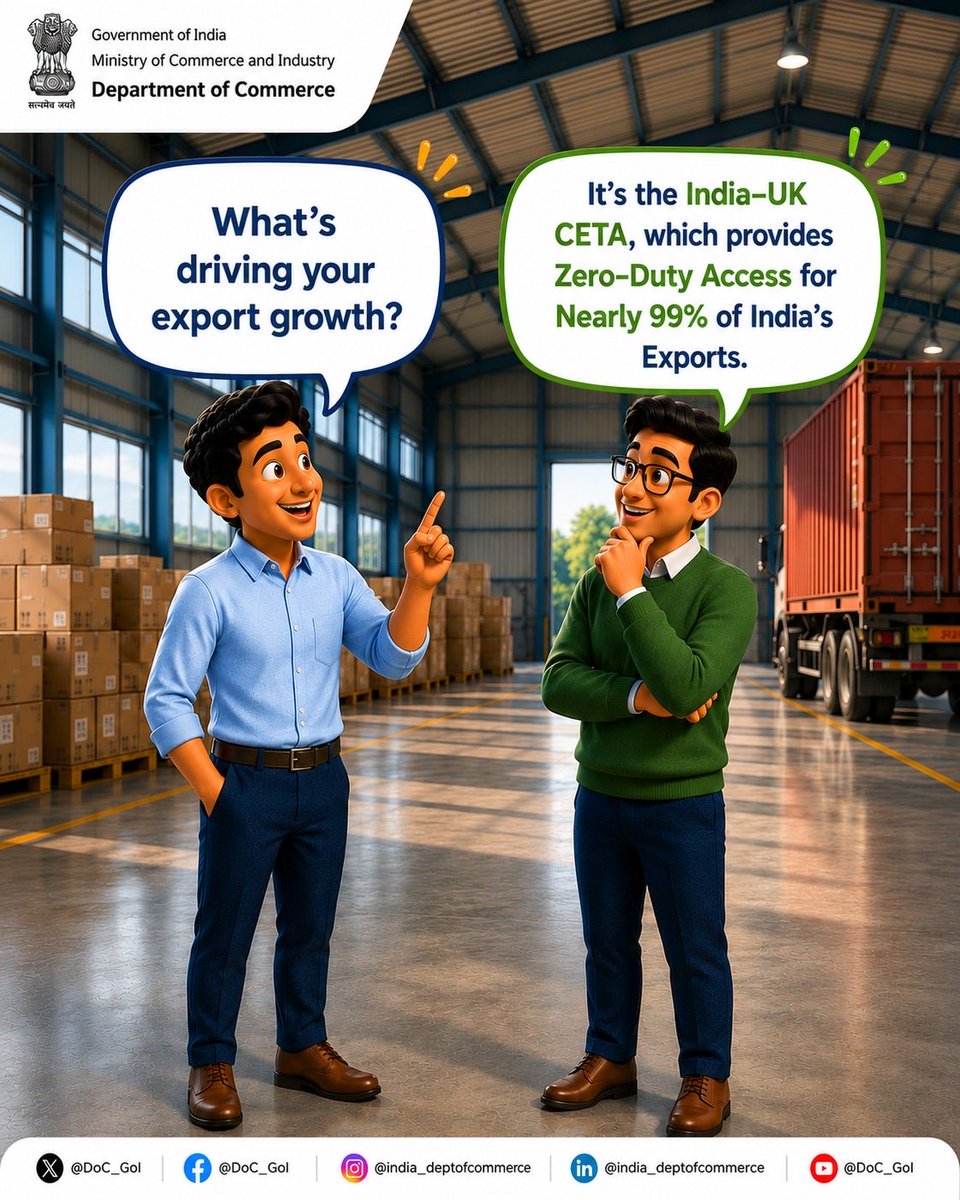 Dept of Commerce, GoI tweet media