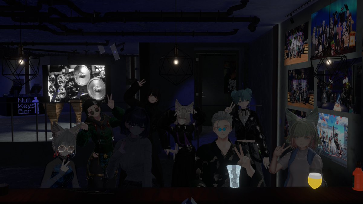 NullKeysBar's tweet photo. 先日はお越しいただき、誠にありがとうございました。

皆様のおかげで、キャスト一同も大変楽しい時間を過ごすことができました。

また、ご報告となりますが、#NKsBar は人員体制の変更に伴い、8月いっぱいまで一時休業とさせていただきます。

営業再開につきましては、改めてXなどでお知らせいたします。

今後ともNull Keys Barをよろしくお願いいたします。

#VRChat