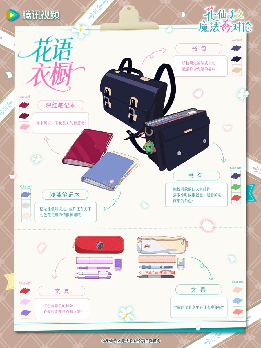 taozhi2003's tweet photo. The official release of the girls' school uniforms, although uniform, but with different shoes and school supplies, the character features💐💐💐
#ToeiAnimation
#花の子ルンルン
#魔法少女 https://t.co/7aum8svPRa