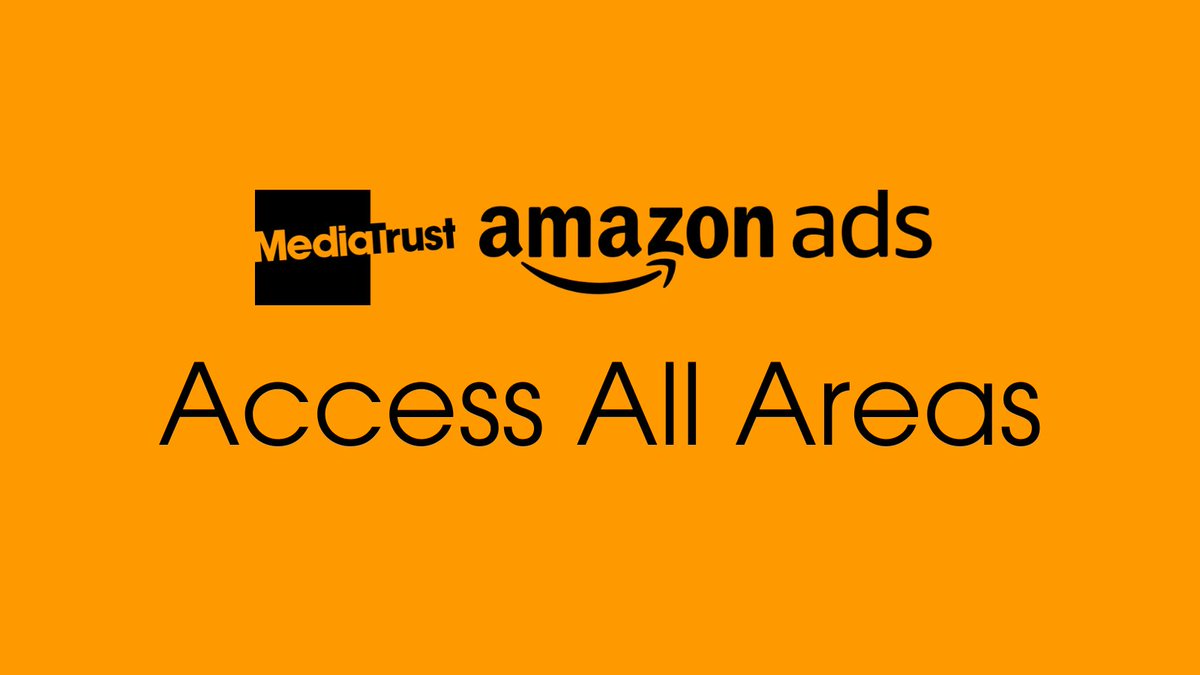 Media_Trust's tweet photo. Think a career in advertising is just making ads? Think again! ⚡️
#AccessAllAreas with Amazon Ads lets you explore all aspects of the industry - from content creation and digital innovation to strategy and project management.
Apply by Sunday 9 August:
https://t.co/ENzaMxlmBD https://t.co/WTShZMEvLl