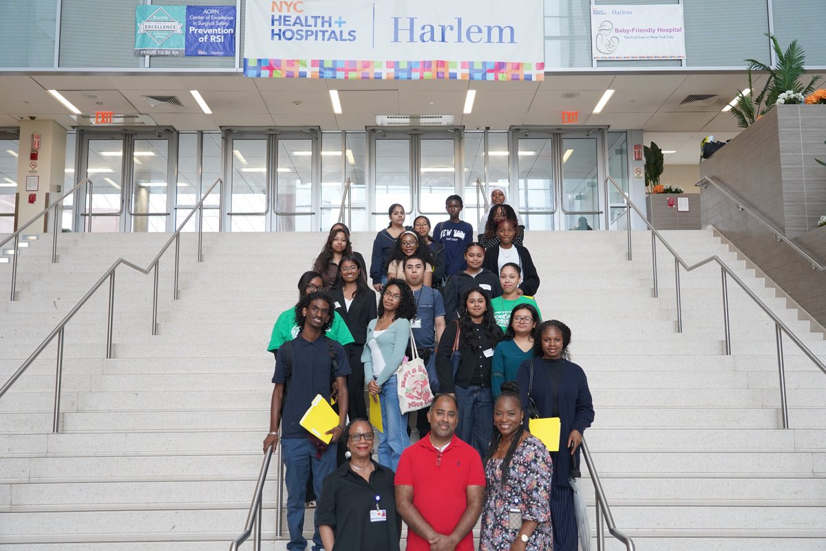 NYCHealthSystem's tweet photo. Welcome Interns!! This summer, we're excited to welcome dozens of young people from New York City's Summer Youth Employment Program to NYC Health + Hospitals.
Across all 11 of our hospitals, these talented young New Yorkers are gaining hands-on experience, building new skills, and getting a firsthand look at what it means to serve their communities through public health care.
We're so glad you're here, and we can't wait to see what you accomplish this summer.